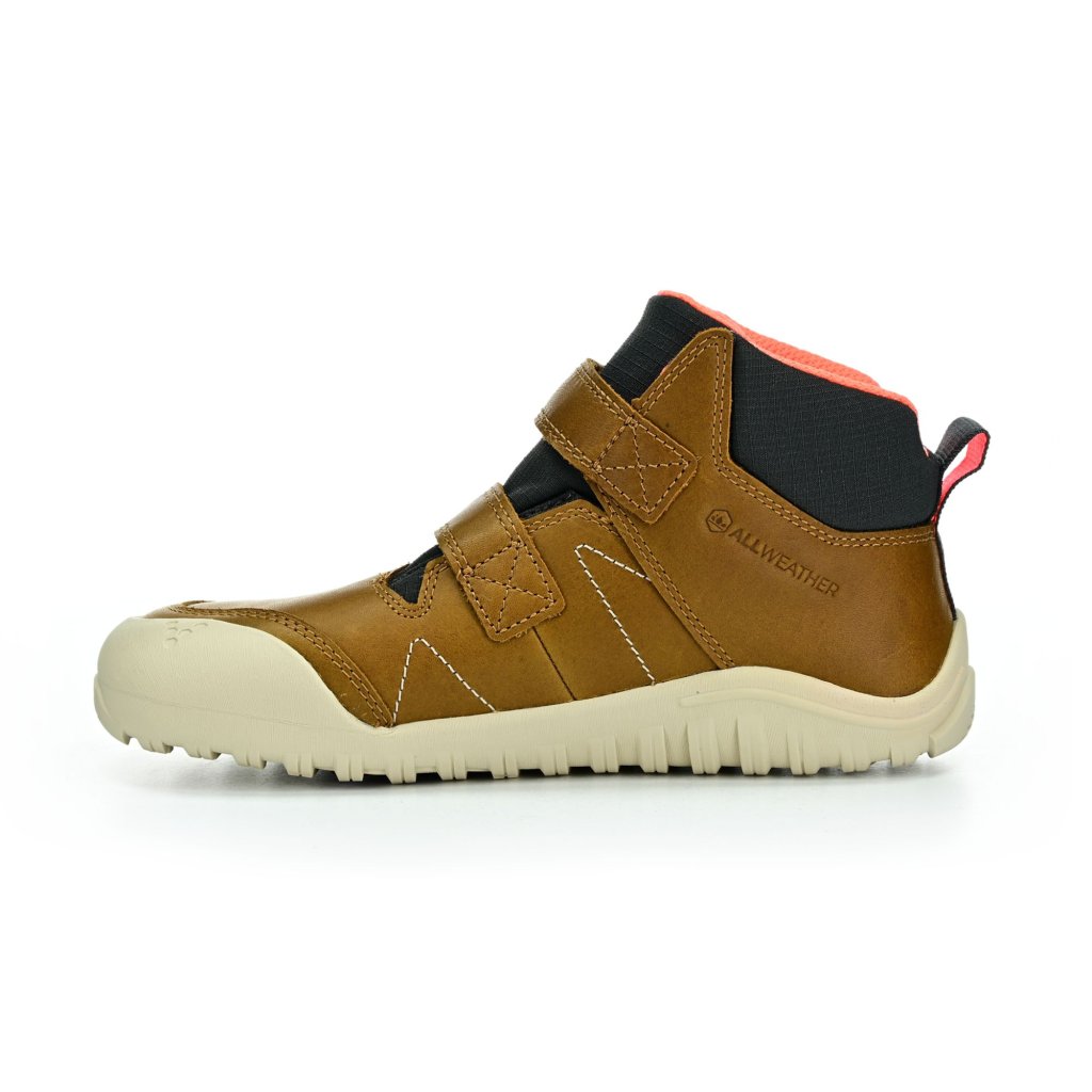 Vivobarefoot Tracker Acorn braune Barfußstiefeletten