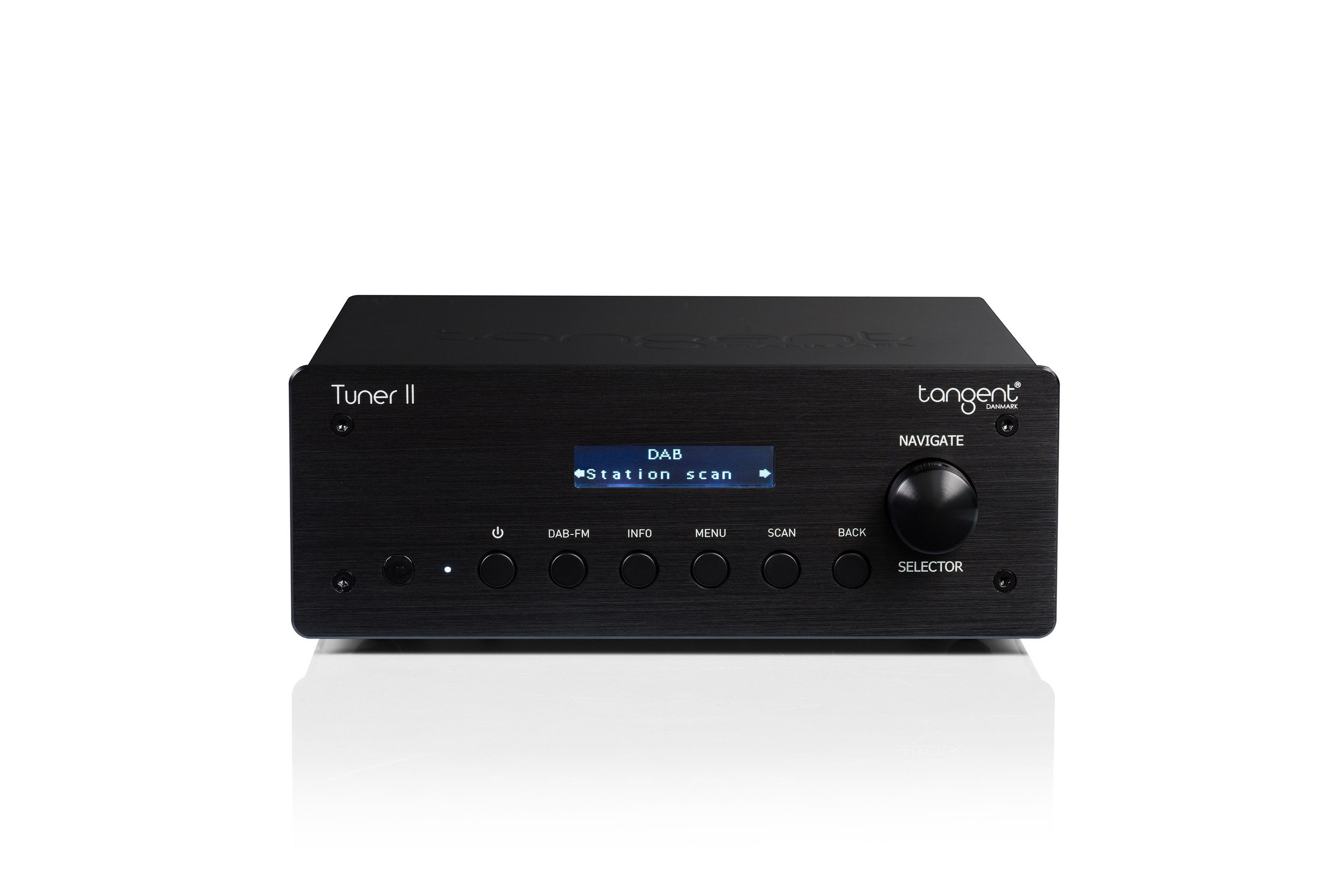 Tangent Tuner II Tuner (Eine Fernbedienung für alle-Tuner II +Ampster BT II und CD II, HiFi-Klangqualität von einem Mini-Radio)