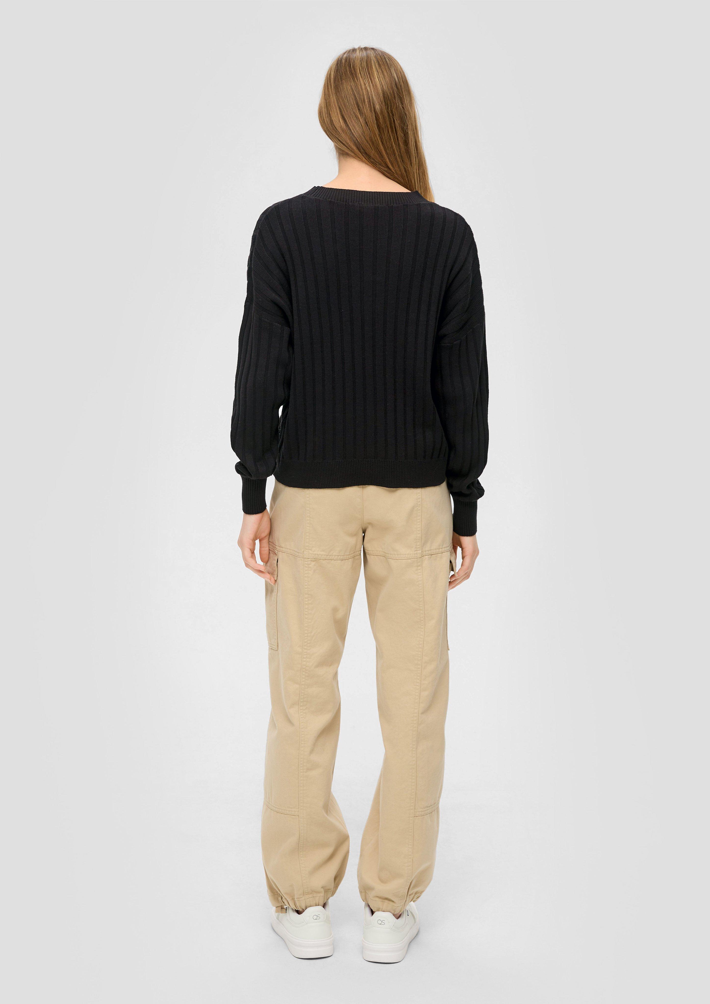 Weicher Strickpullover aus Baumwollmix  2140610-9999