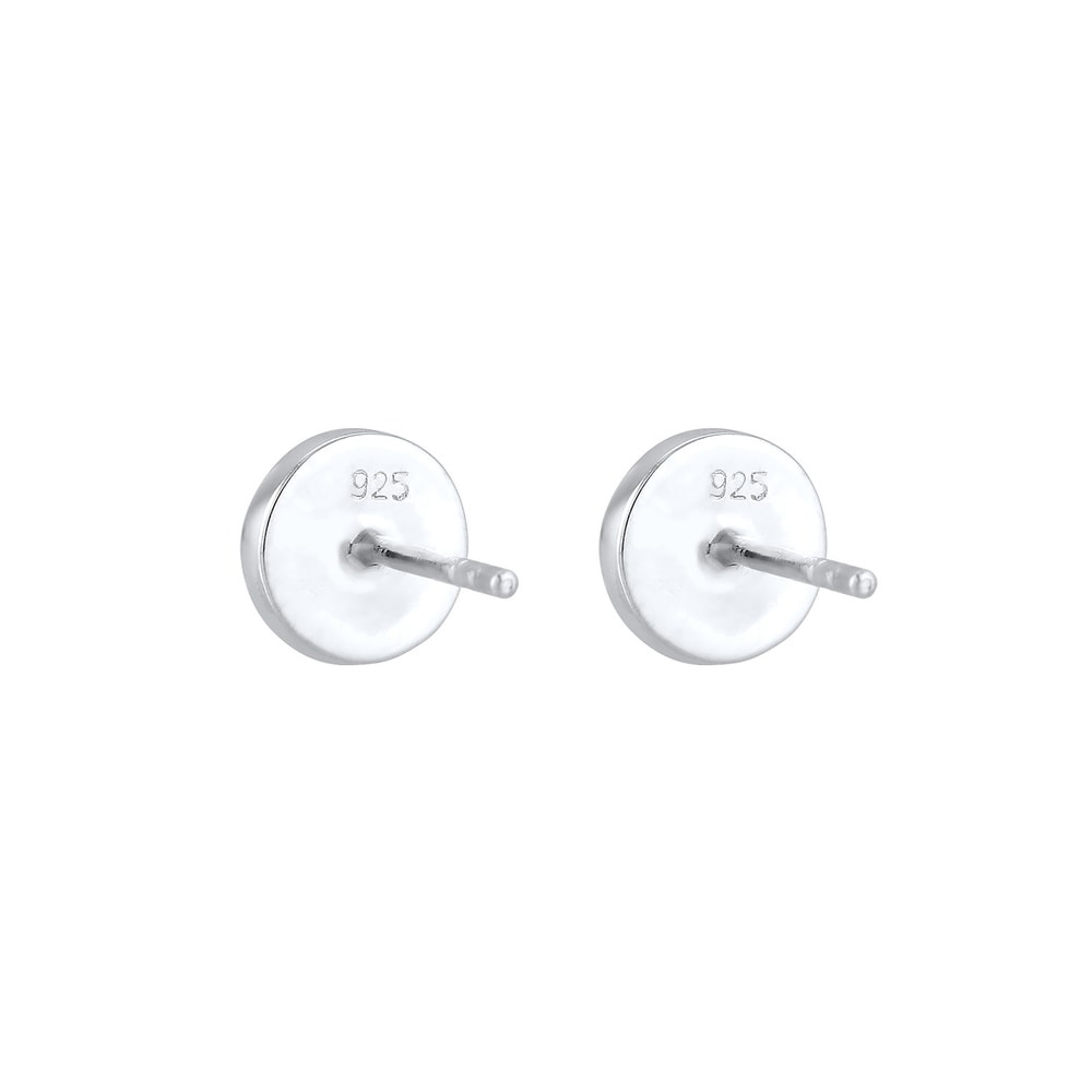 Elli Elli Boucles d'Oreilles Clous d'Oreille avec des Cristaux Classique Femme - (925/ Boucles d'oreilles