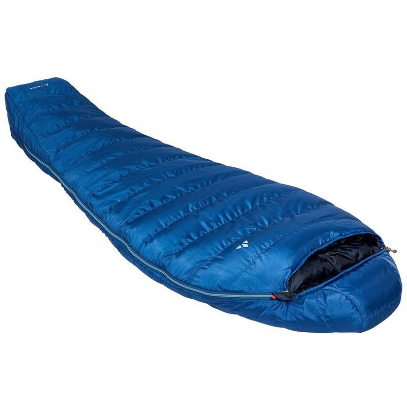 VAUDE Hochgrat 500 DWN, ultramarine, left Daunenschlafsack