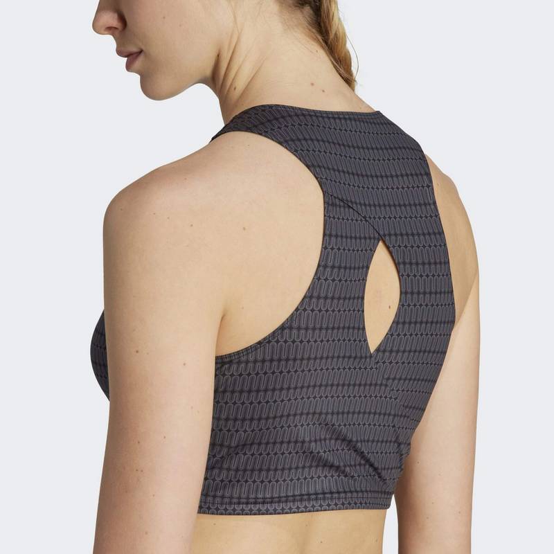 adidas Yoga Studio Print Crop-Top Croptop Damen