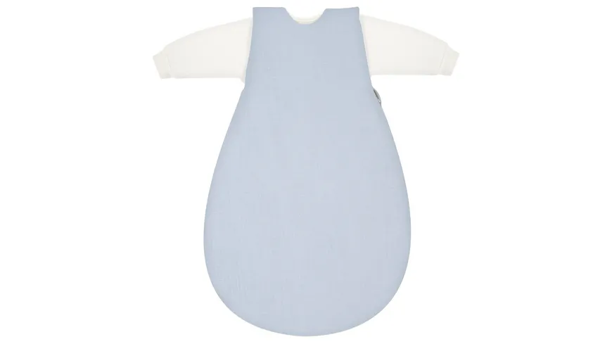 Alvi 4-Season Baby-Mäxchen Mull 2 tlg. blaugrau