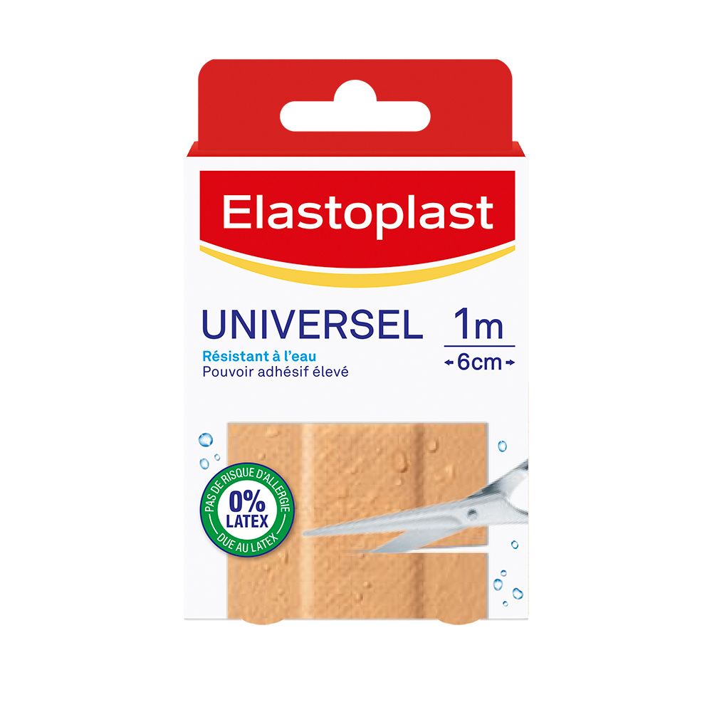 elastoplast Elastoplast Pansements Universel 10 bandes à découper 10 x 6 cm Pansements