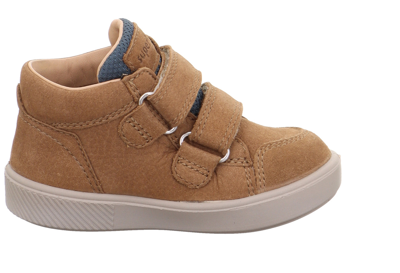 SUPIES - Braun/BlauSneaker low mit Klettverschluss