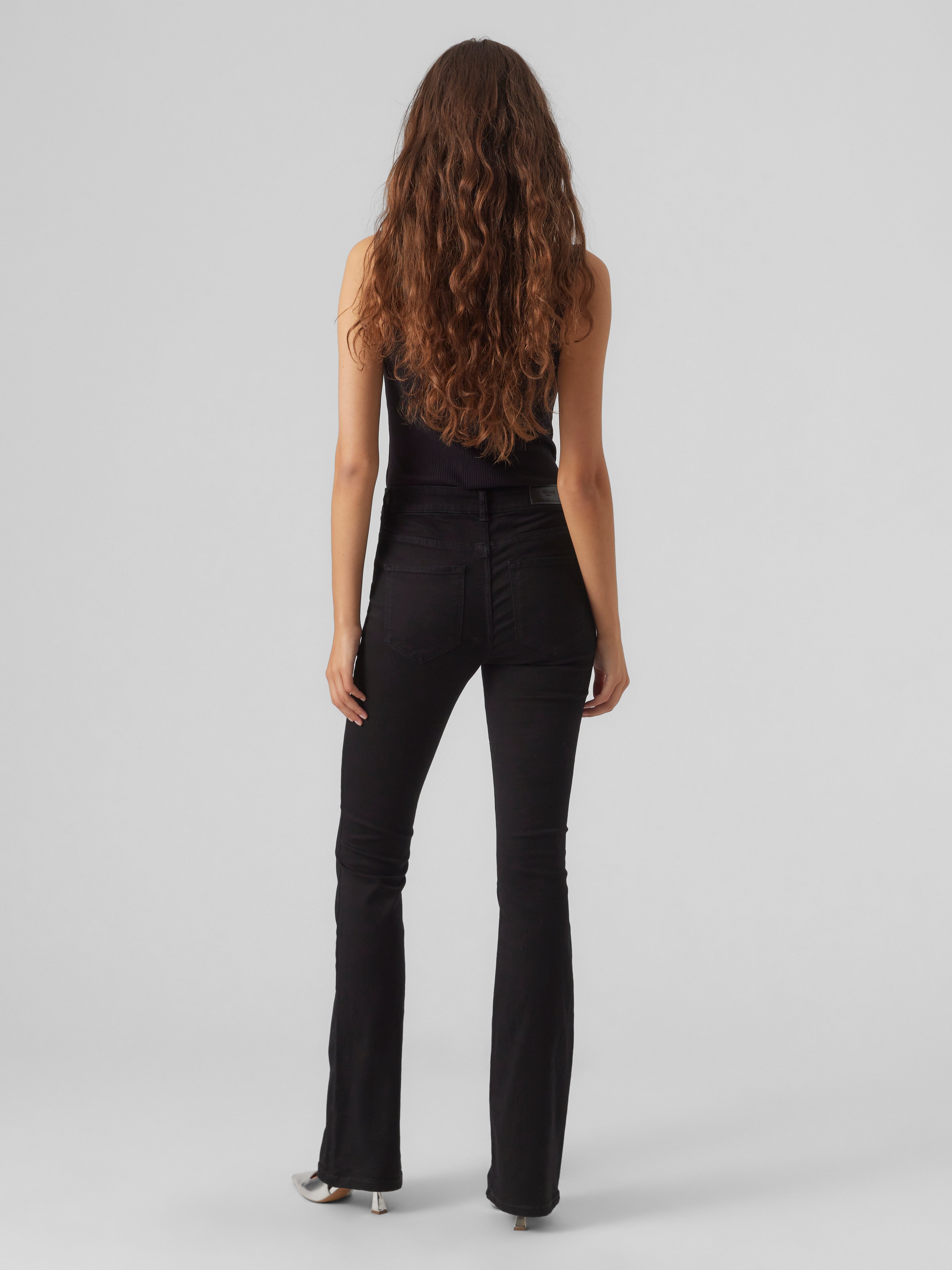 VMPEACHY Mid Rise Ausgestellt Jeans
