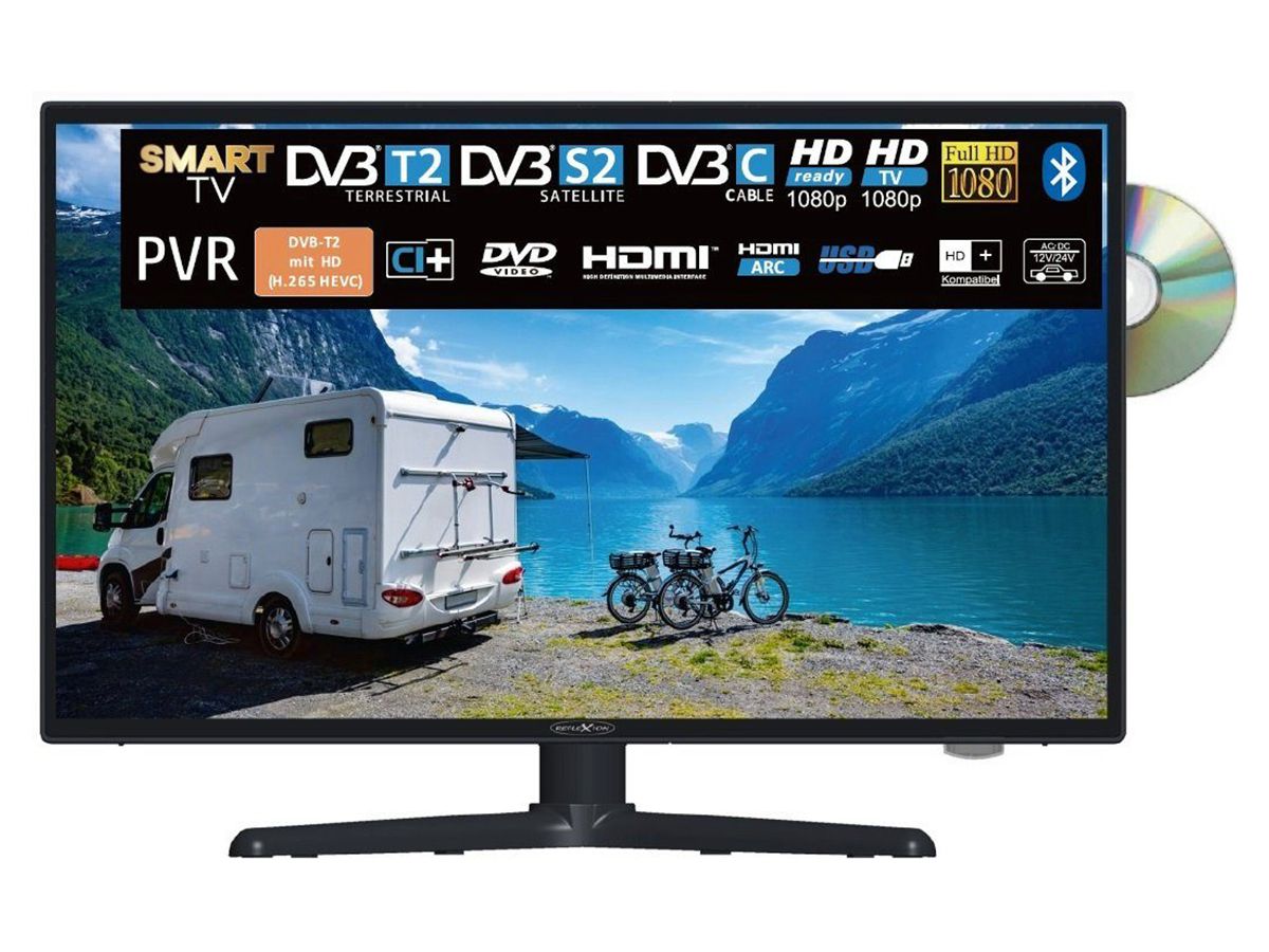 Reflexion LDDW24i+ Camping LED TV