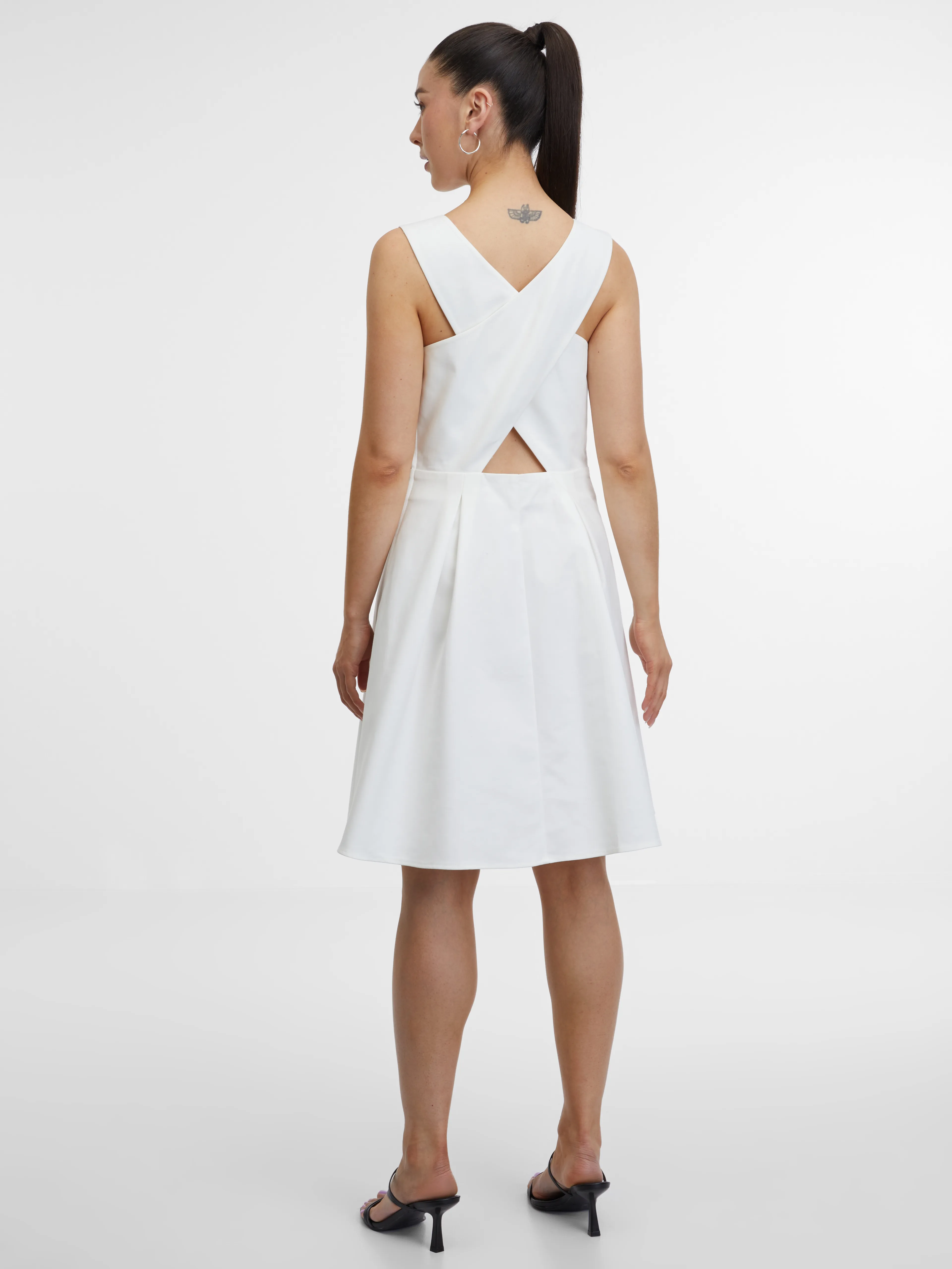 Weißes Damenkleid ORSAY