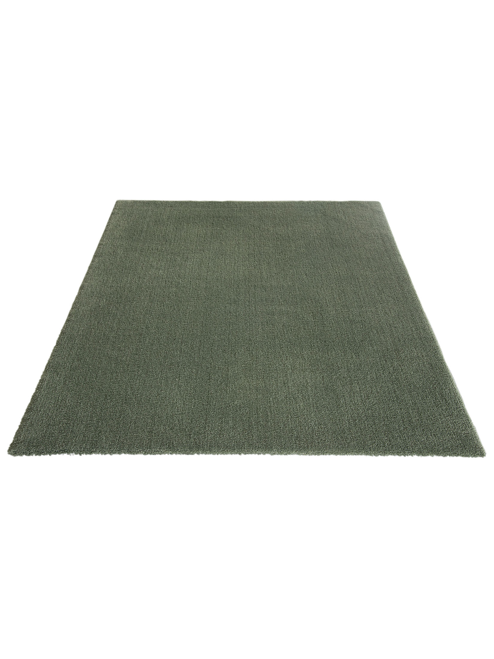 Sensation Hochflor-Teppich, Moosgrün