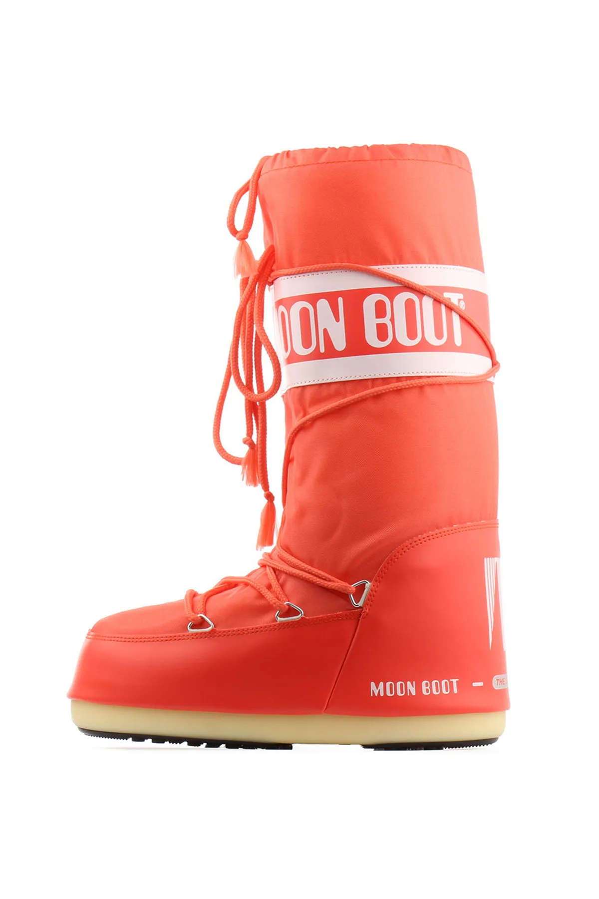MOON BOOT  Stiefelette - Rot - Flacher Absatz