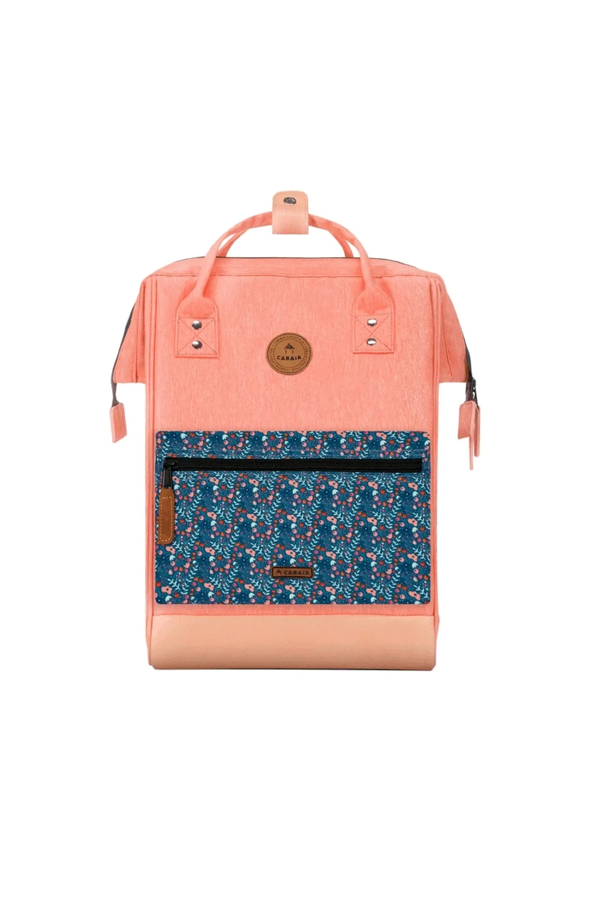Cabaia  Rucksack - Rosa - Geblümt