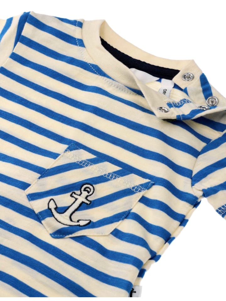 ebbe Body Kurzarm Sammy in White/Blue günstig kaufen