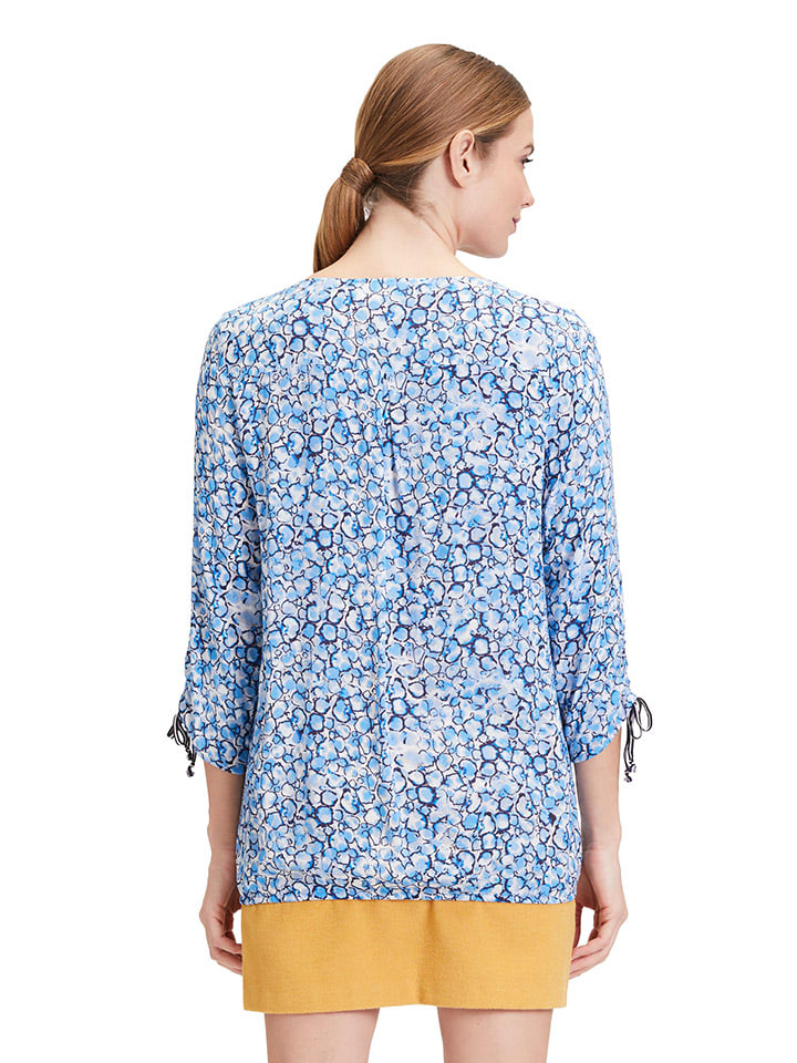 CARTOON Bluse in Hellblau/ Weiß günstig kaufen