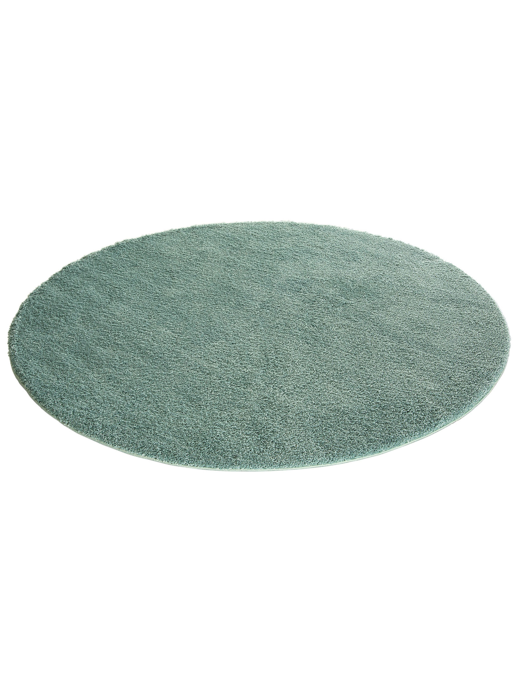 Lounge Hochflor-Teppich, Grün
