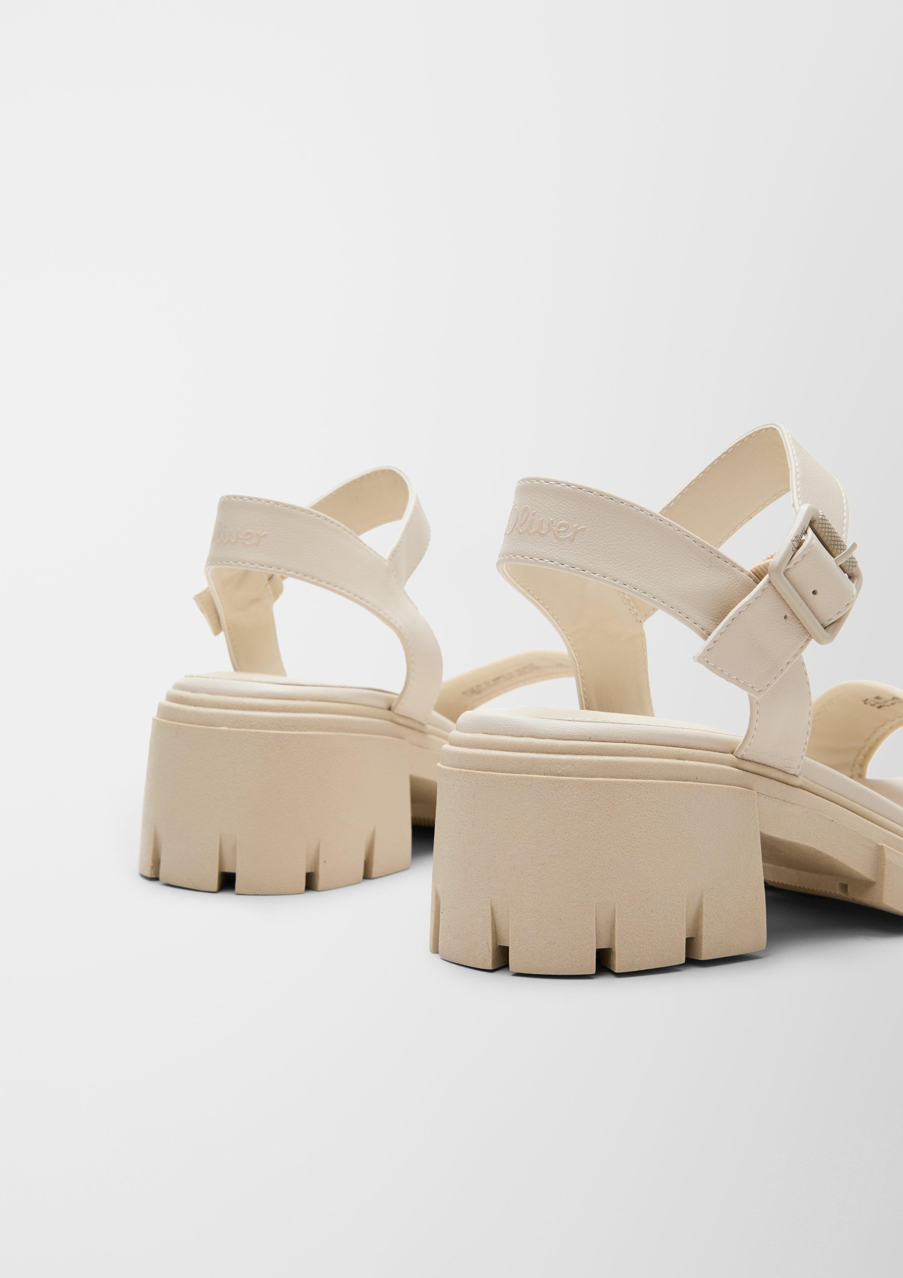 Sandalen mit Ziernaht  6007709-462