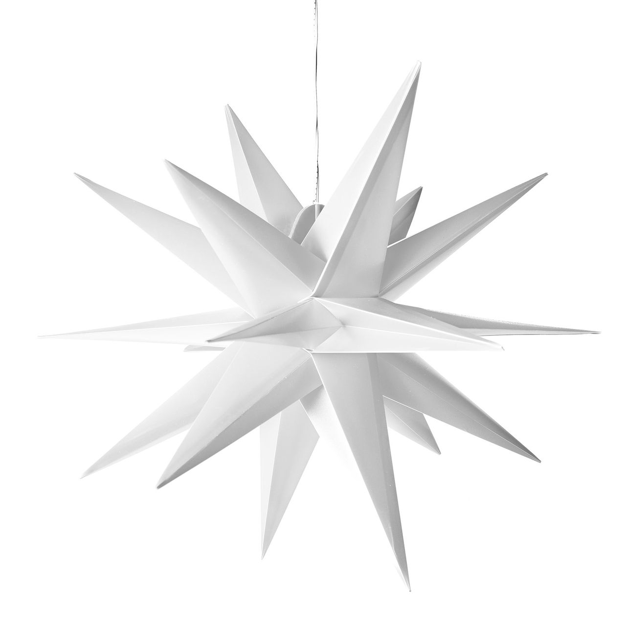 Weles AMARE LED 3D Außenstern weiß ca. 57 x 48 x 44 (B x H x T), für den Innen- und Außenbereich, mit Timer