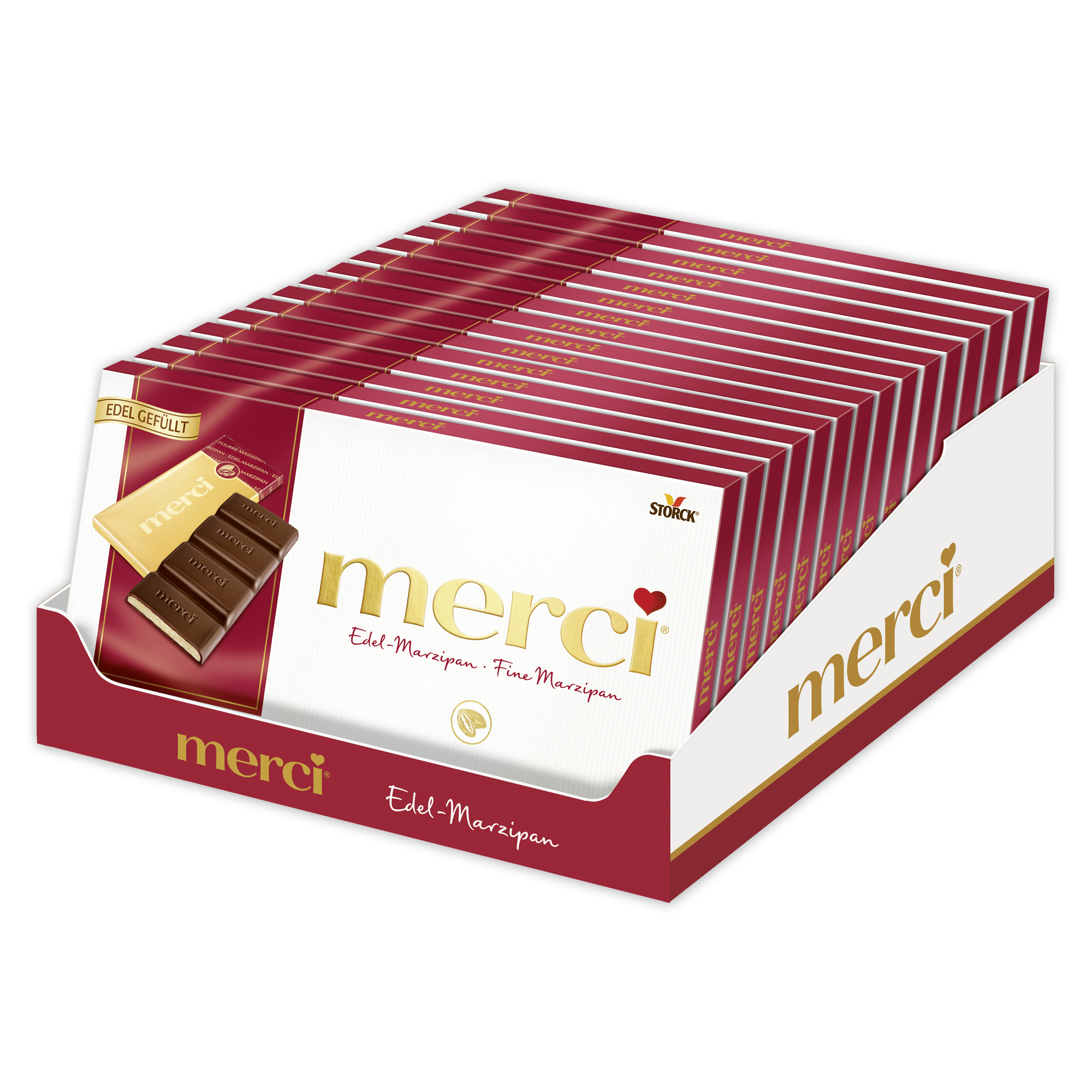 merci Tafelschokolade Edel-Marzipan 112g