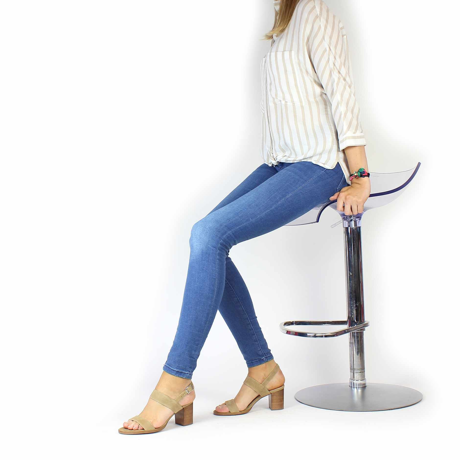 Janie Philip  GALAXIE - Velours Beige