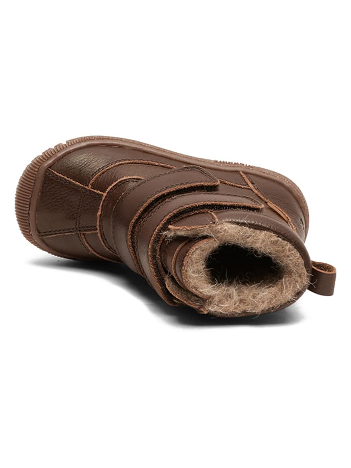 bisgaard Leder-Winterboots in Braun günstig kaufen