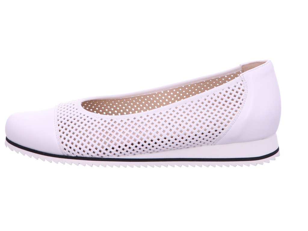 HASSIA Sportliche Slipper weiss