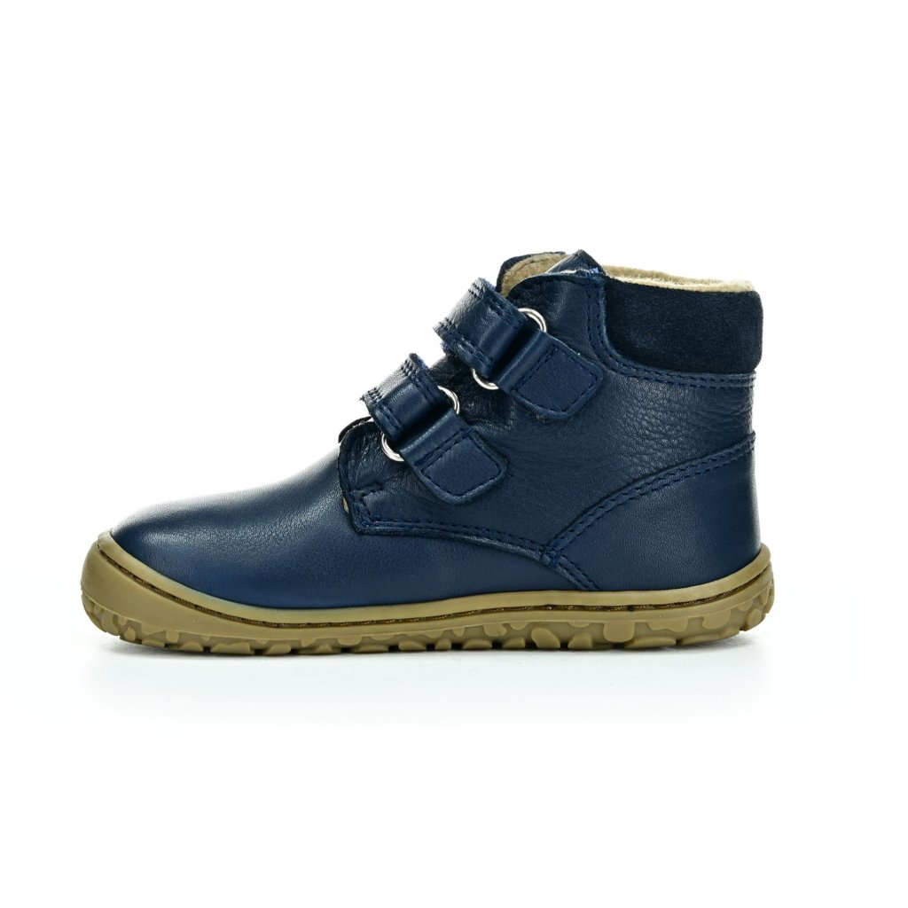 Lurchi Nino Nappa Azul Winterbarfußstiefeletten