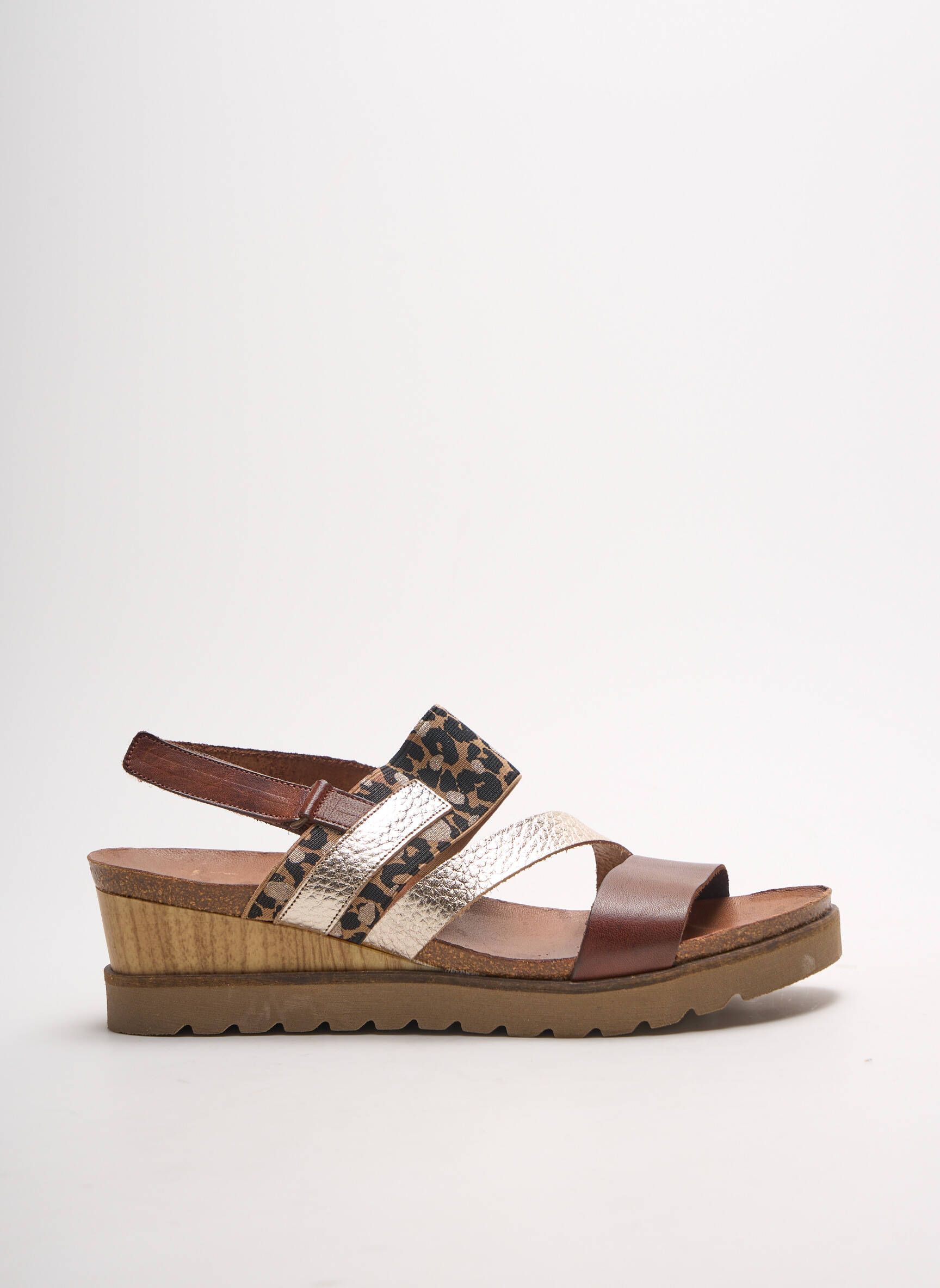 Xapatan Sandales Nu Pieds Femme couleur marron