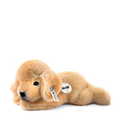 Kleiner Freund Golden Retriever-Welpe Lumpi, 22 cm, beige