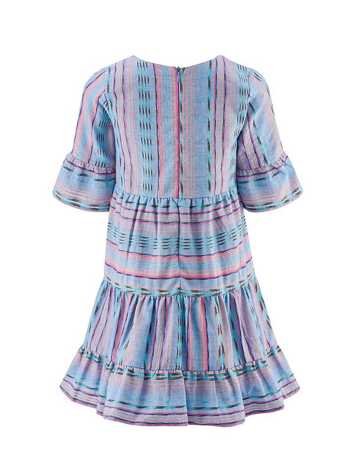 happy girls by Eisend Kleid in Blau/ Rosa günstig kaufen