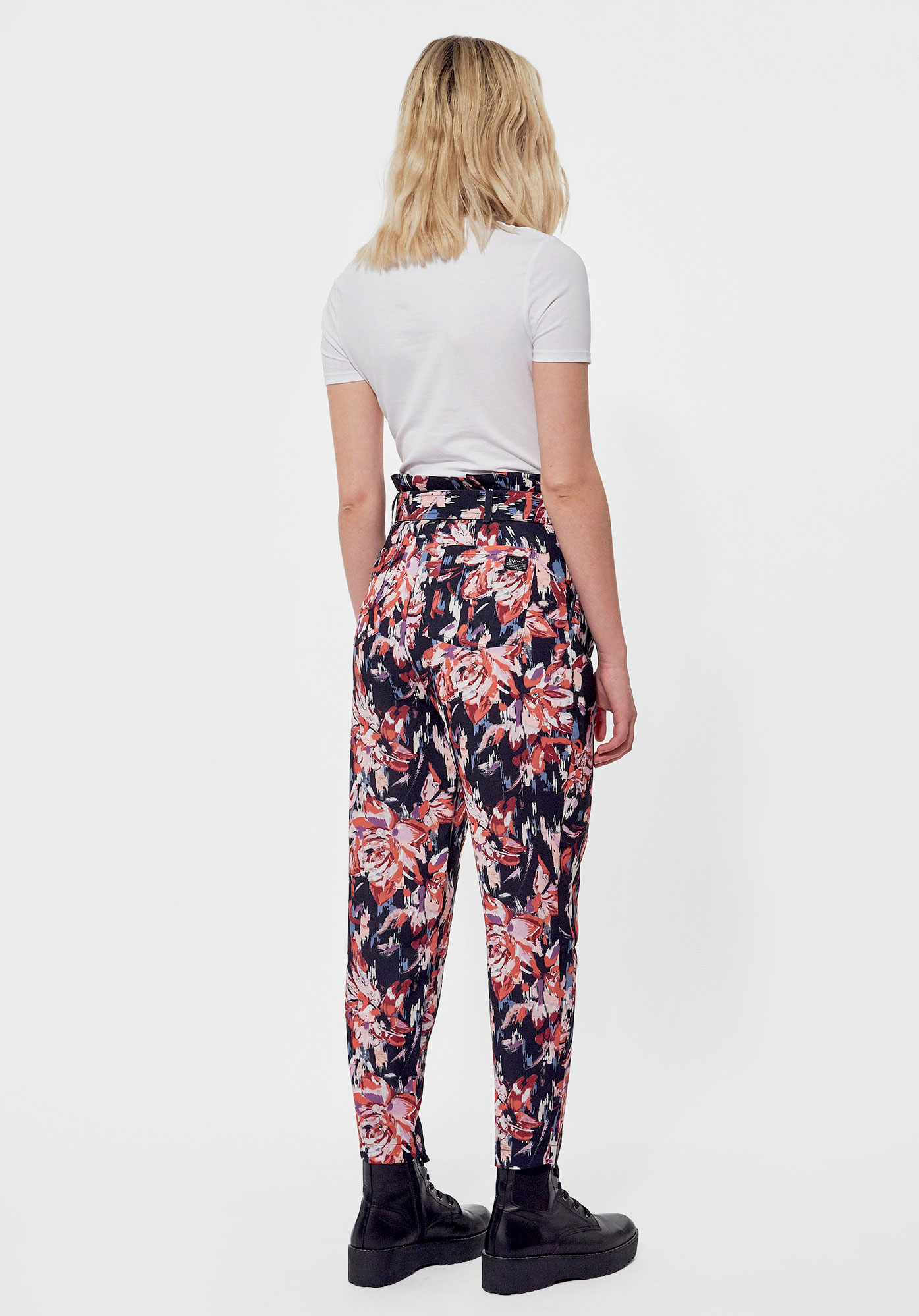 FAITH  Pantalon régular Femme imprimé fleuri