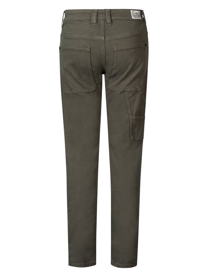 Petrol Industries Rockwell Carpenter Regular Tapered Fit Jeans Chitina in Grün günstig kaufen