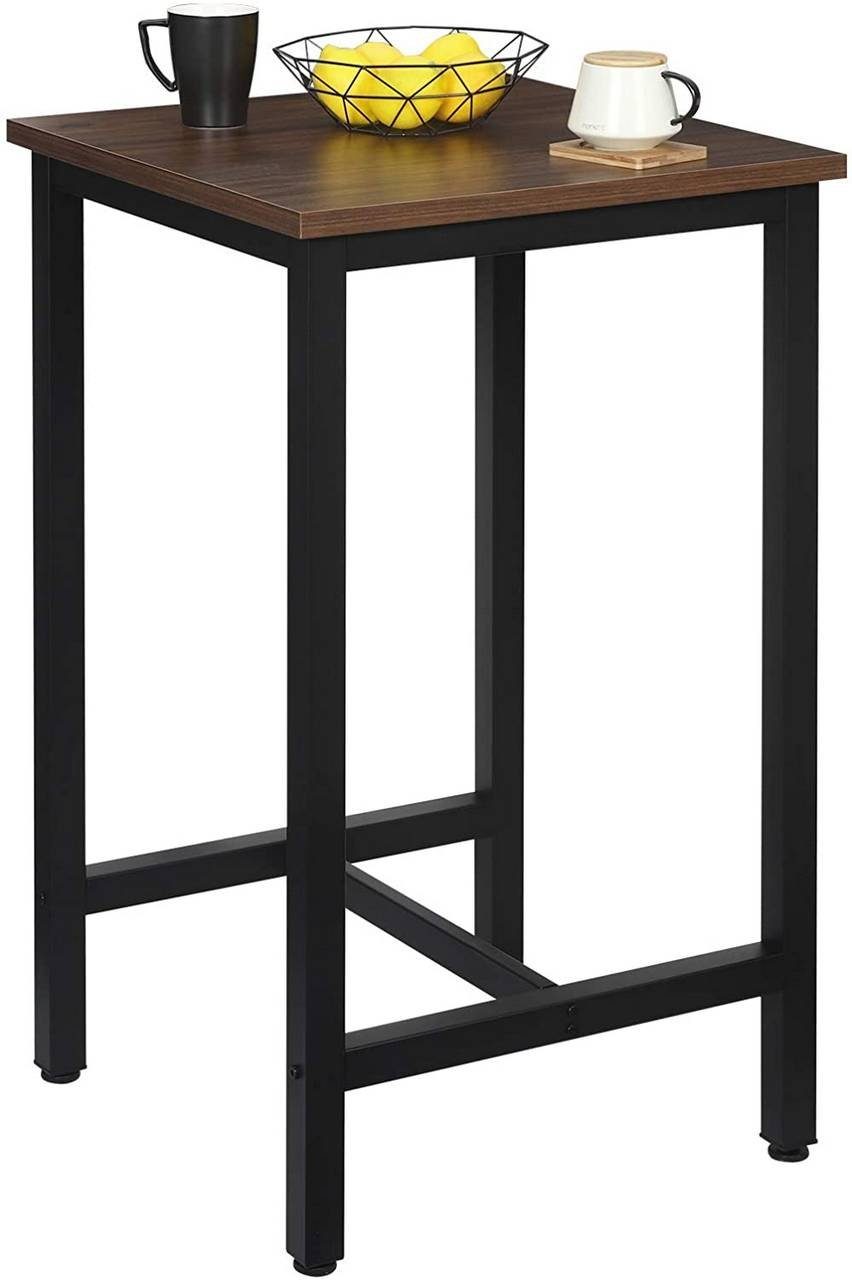 Woltu Bartisch (1-St), Bartisch aus Metallgestell, Tischplatte aus MDF