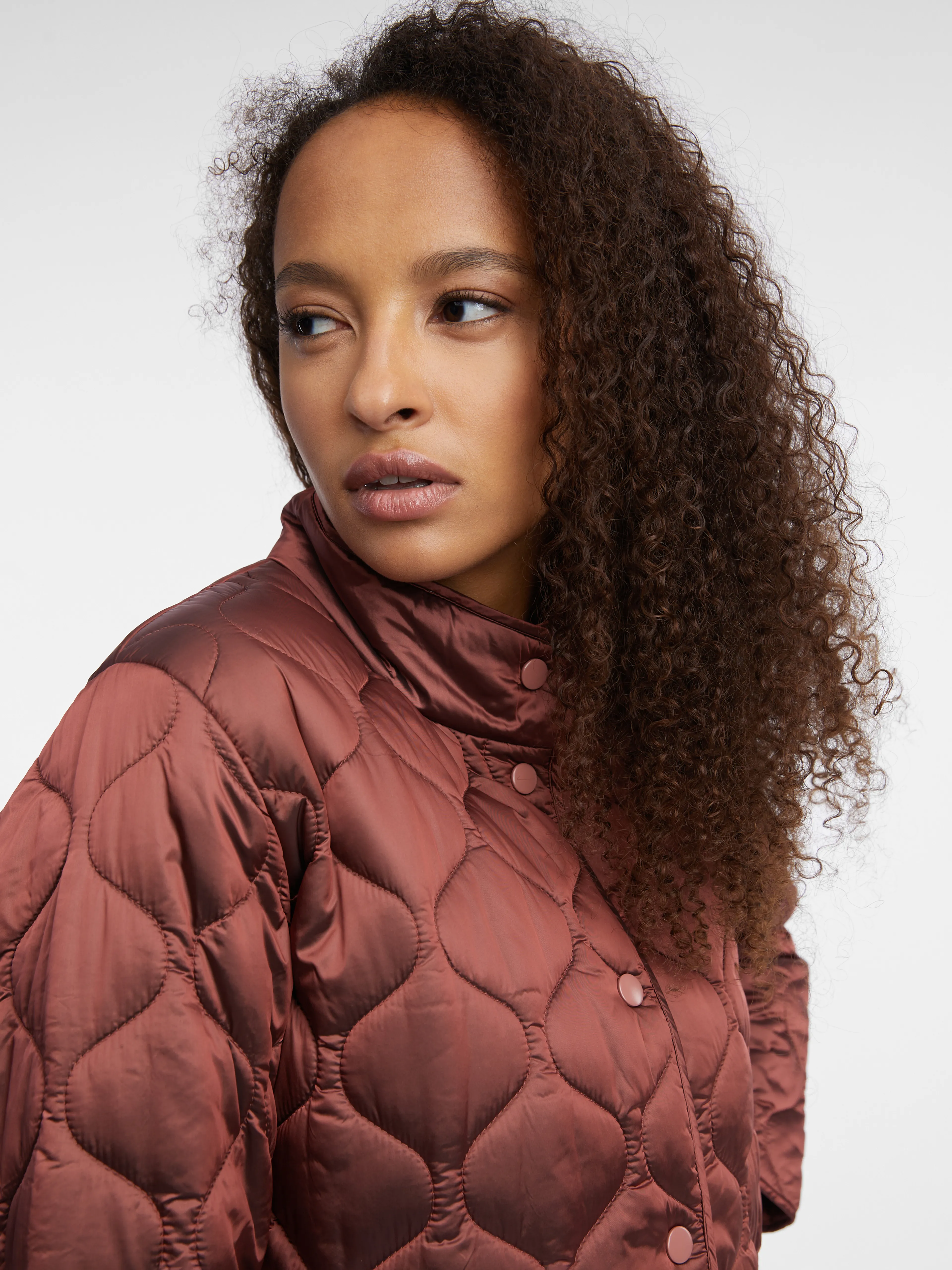 Leichte braune Damen-Steppjacke ORSAY