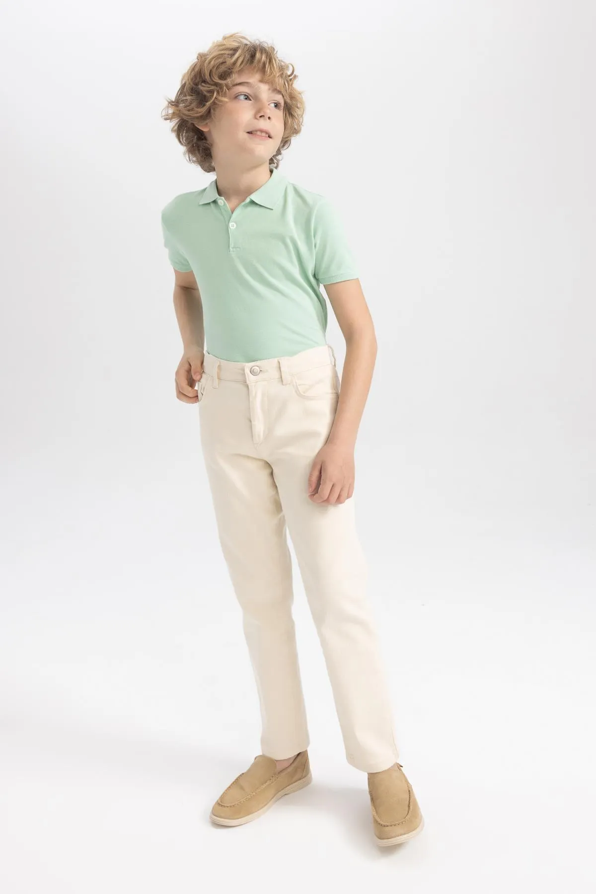 DeFacto  Jungen-Gabardine-Hose mit normaler Passform Z3321a623sp