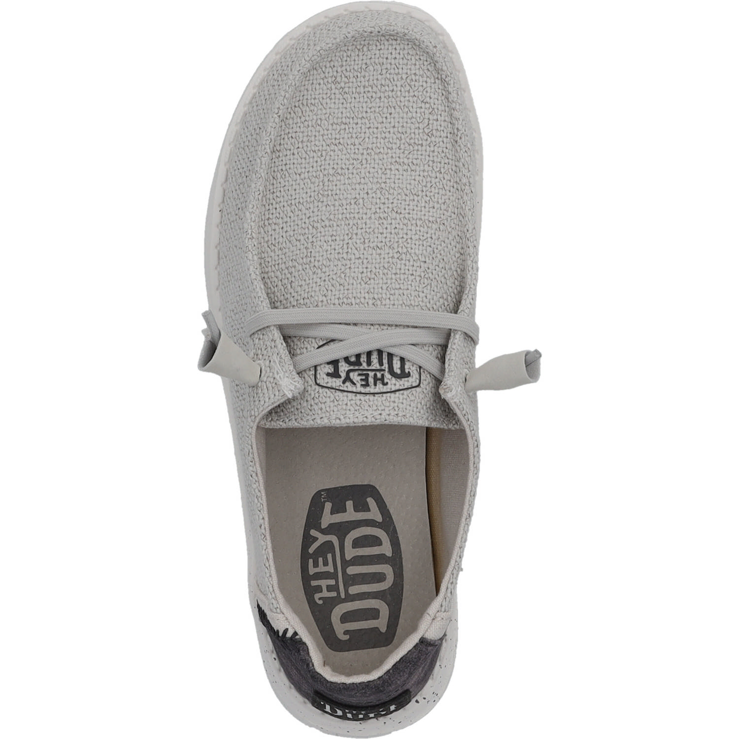 Hey Dude 40098, Schnürschuhe, Damen, hellgrau