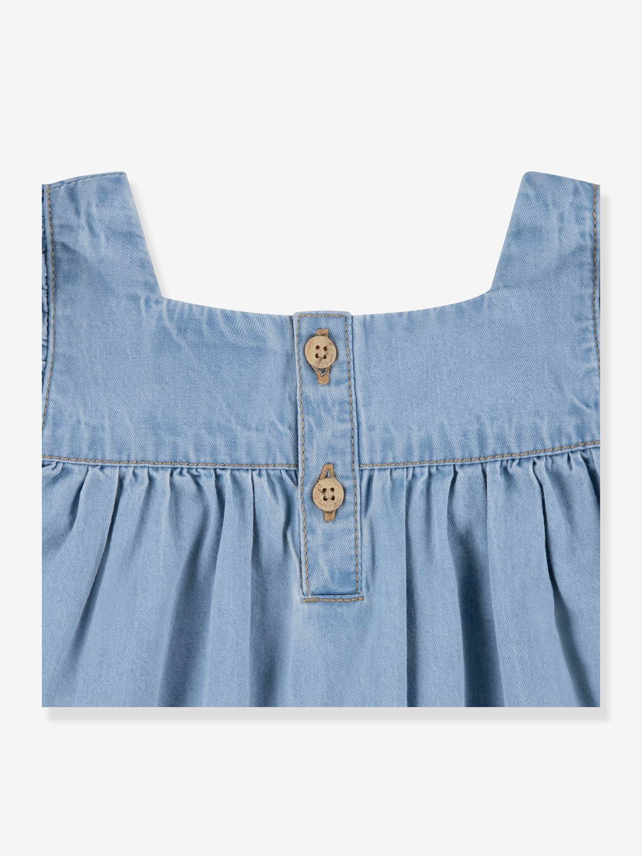 Levis Mädchen-Set: Jeanskleid & Shorts Levi's - jeansblau