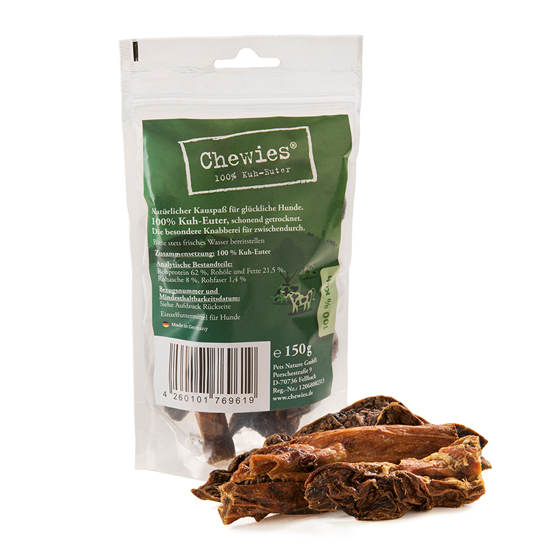 Chewies Snacks Chewies Kuh-Euter 150g