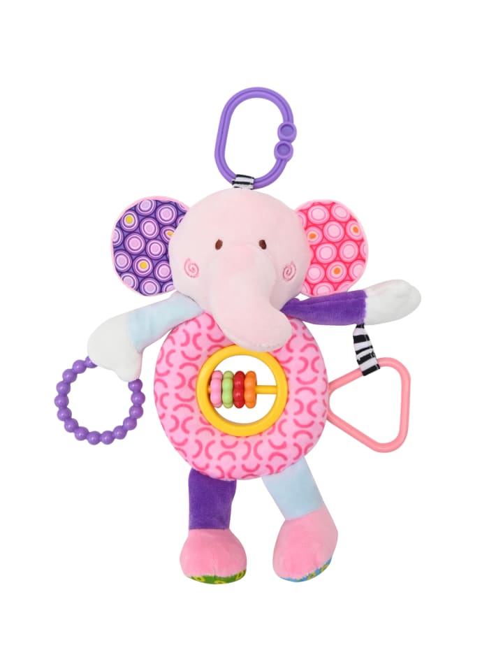 Lorelli Baby Kuscheltier Activitiy in rosa günstig kaufen onesize