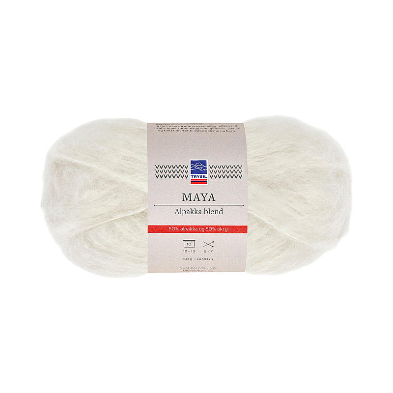 Trysil Maya alpakka blend garn kitt