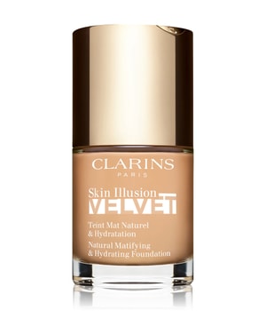CLARINS Skin Illusion Velvet Natural Matifying & Hydrating Foundation Flüssige Foundation-30 ml