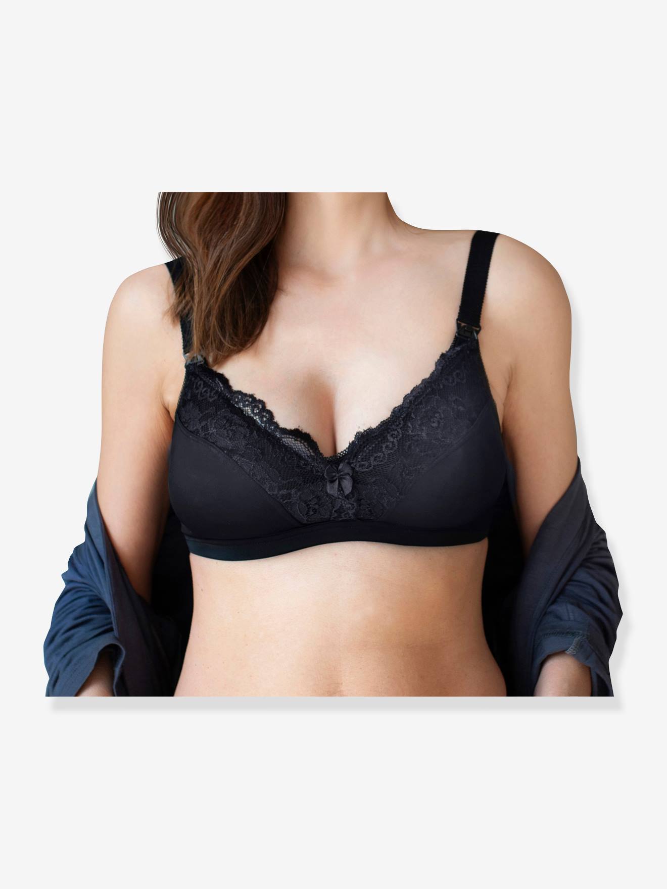 Carriwell Still-BH mit Spitze CARRIWELL - schwarz