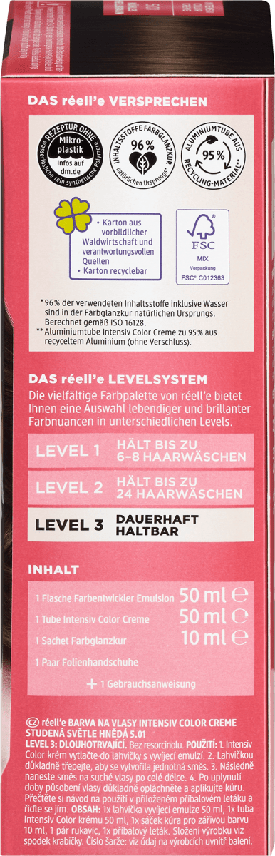 Int. Color 5.01 Kühles Hellbraun, 110 ml