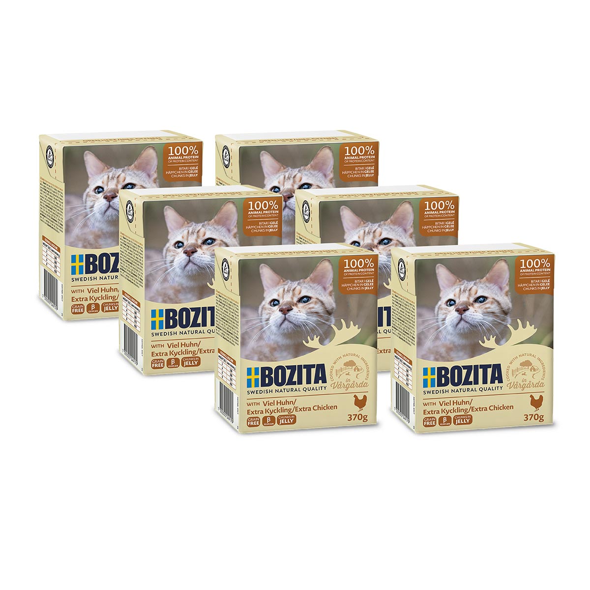 Bozita Tetra Häppchen in Gelee mit viel Huhn kaufen bei ZooRoyal