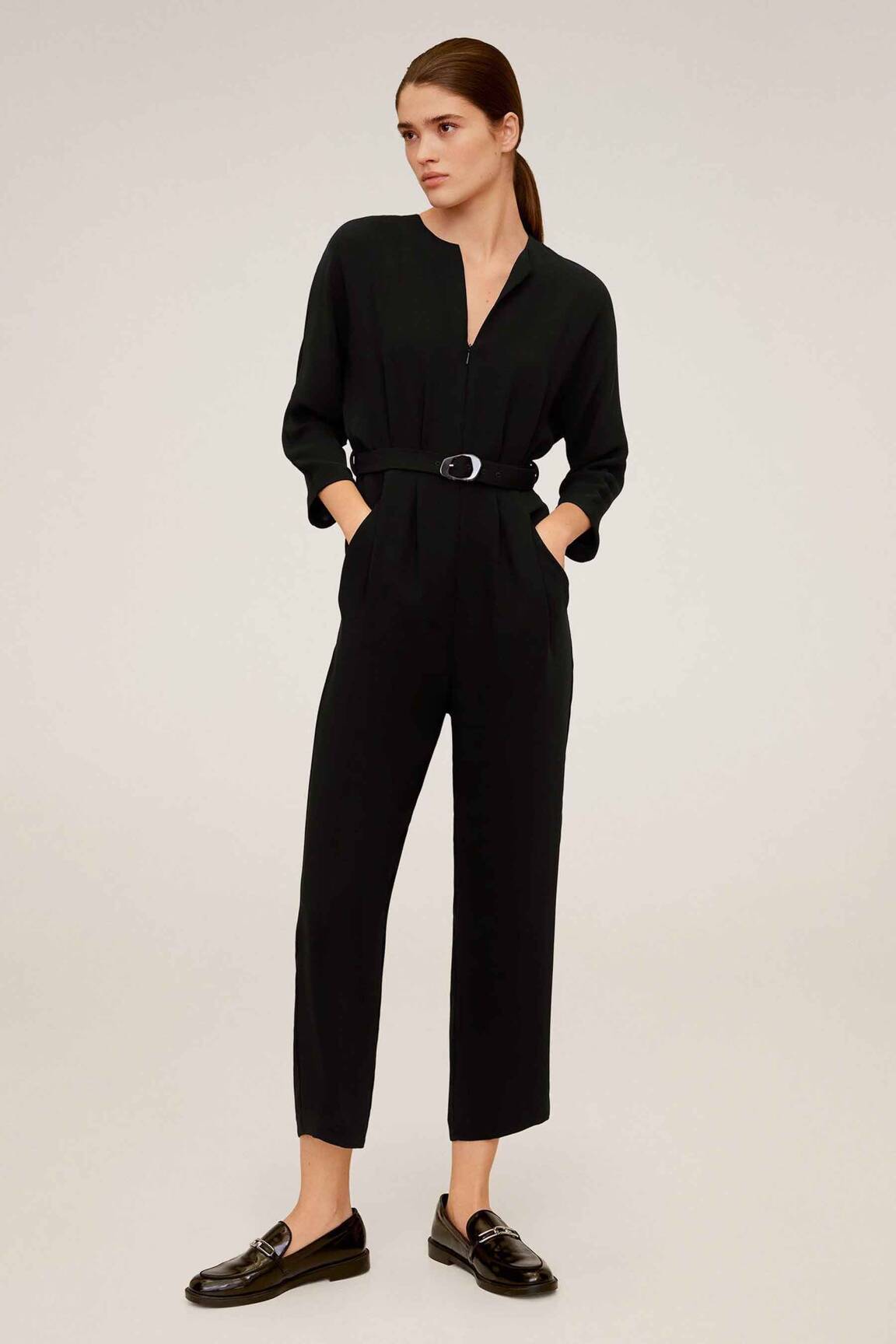 Mango Combinaisons 1 Femme couleur noir