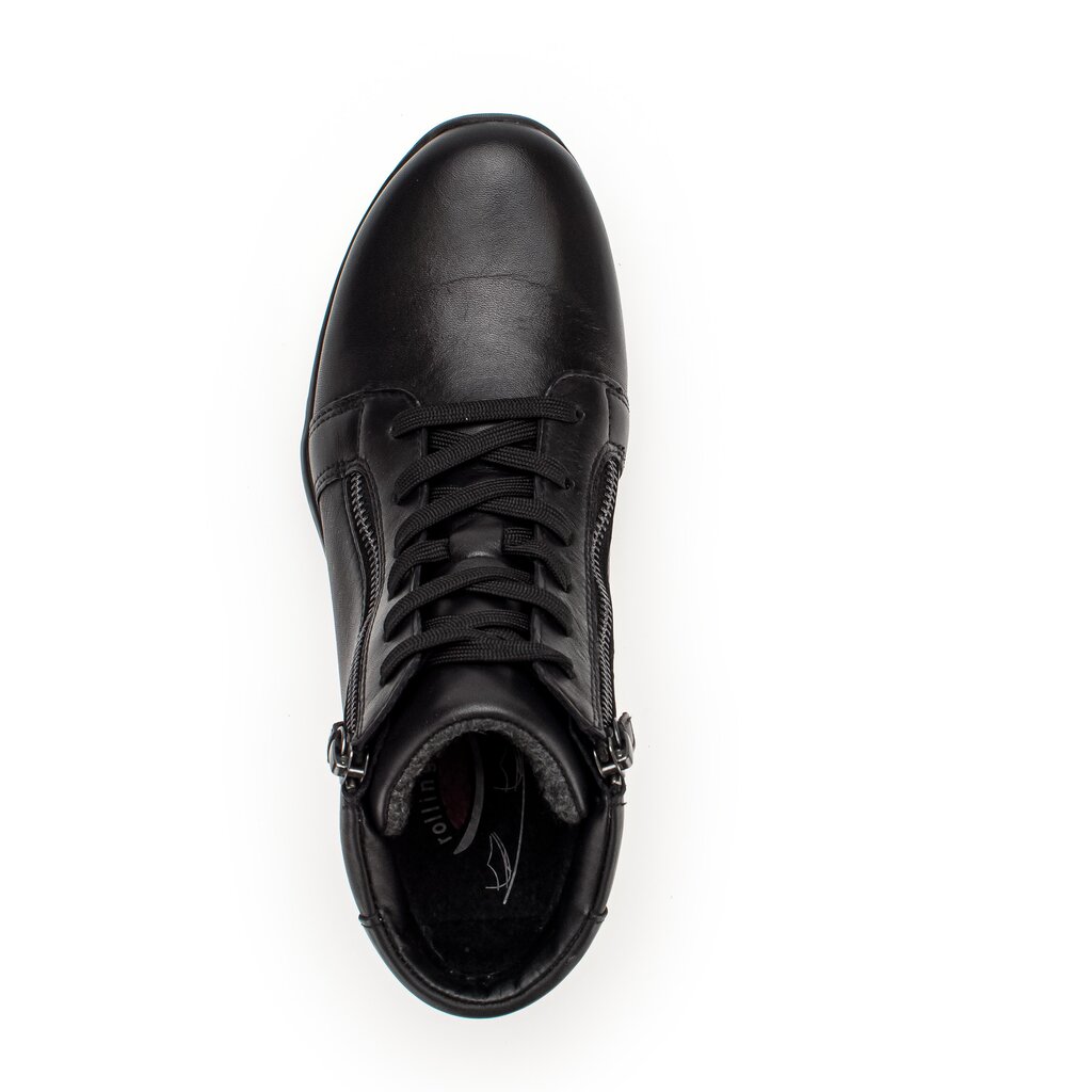 rollingsoft Schnürstiefelette schwarz