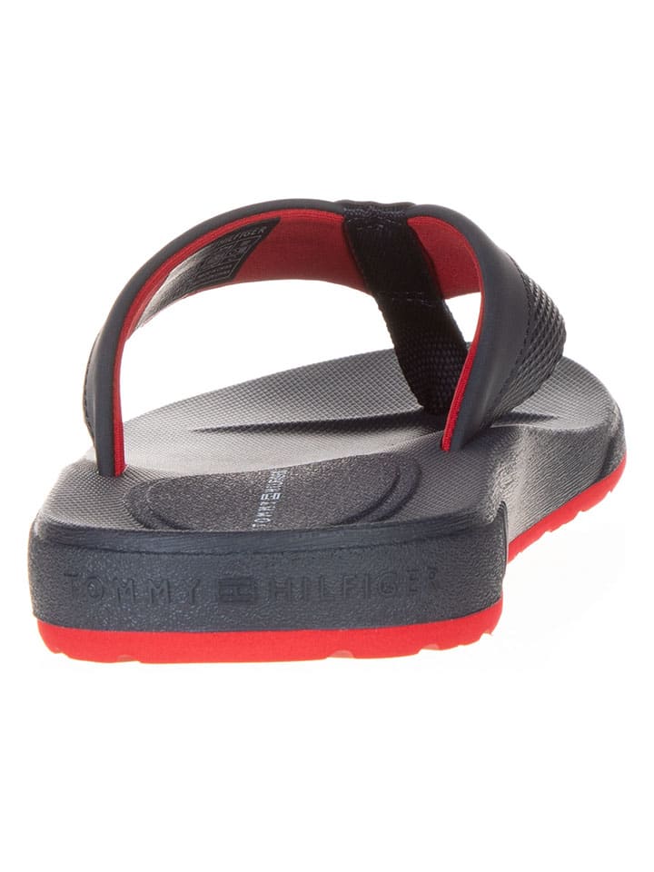 Tommy Hilfiger Shoes Zehentrenner in Dunkelblau günstig kaufen