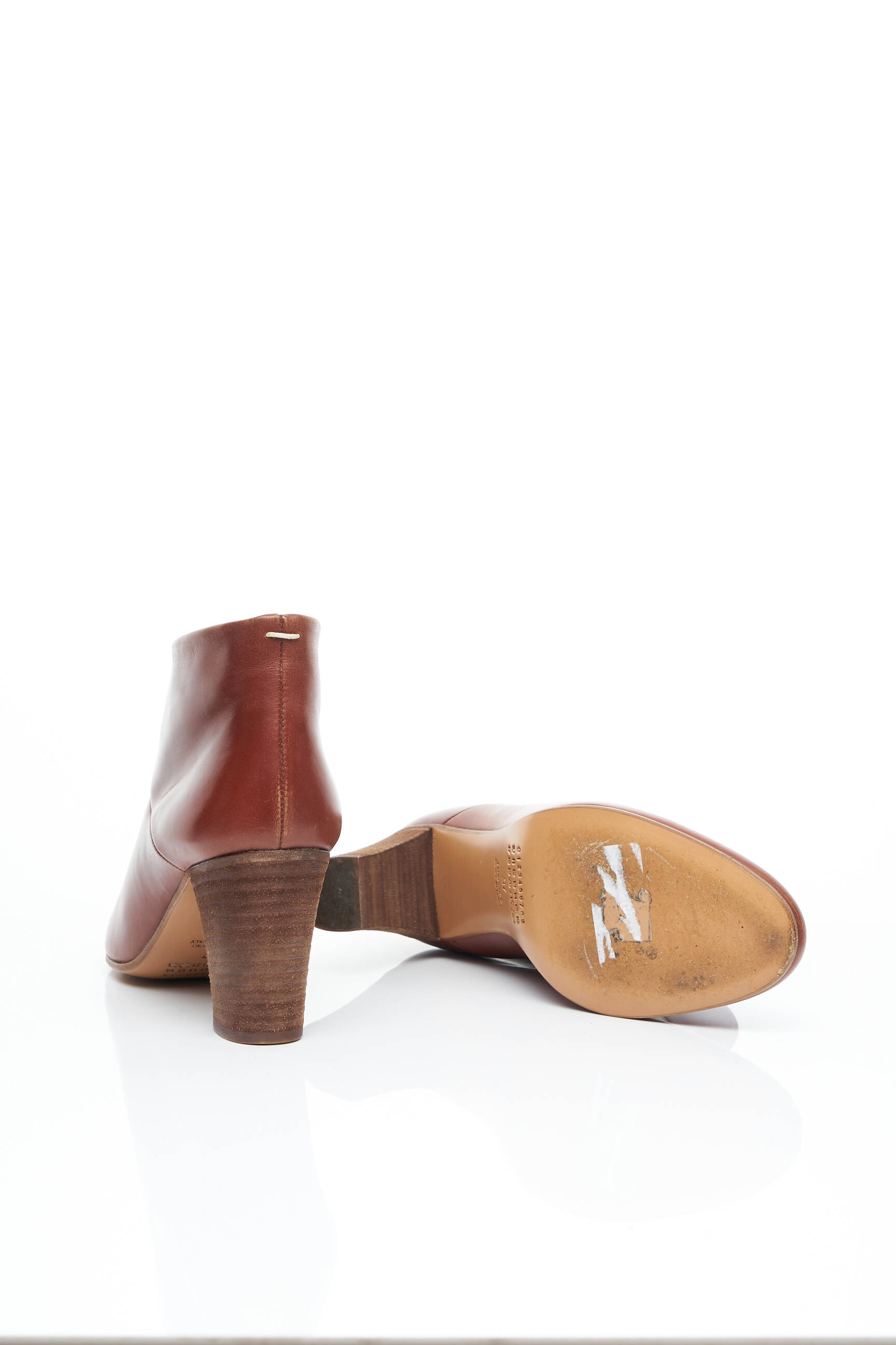 Maison Margiela Bottines Femme couleur marron