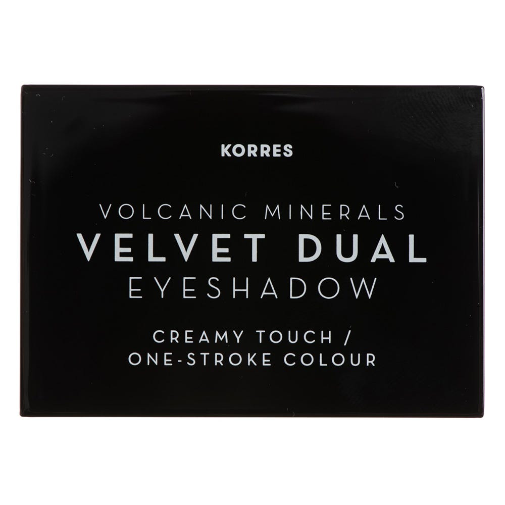 Korres Velvet Dual Eyeshadow Palatte Grey Taupe 38