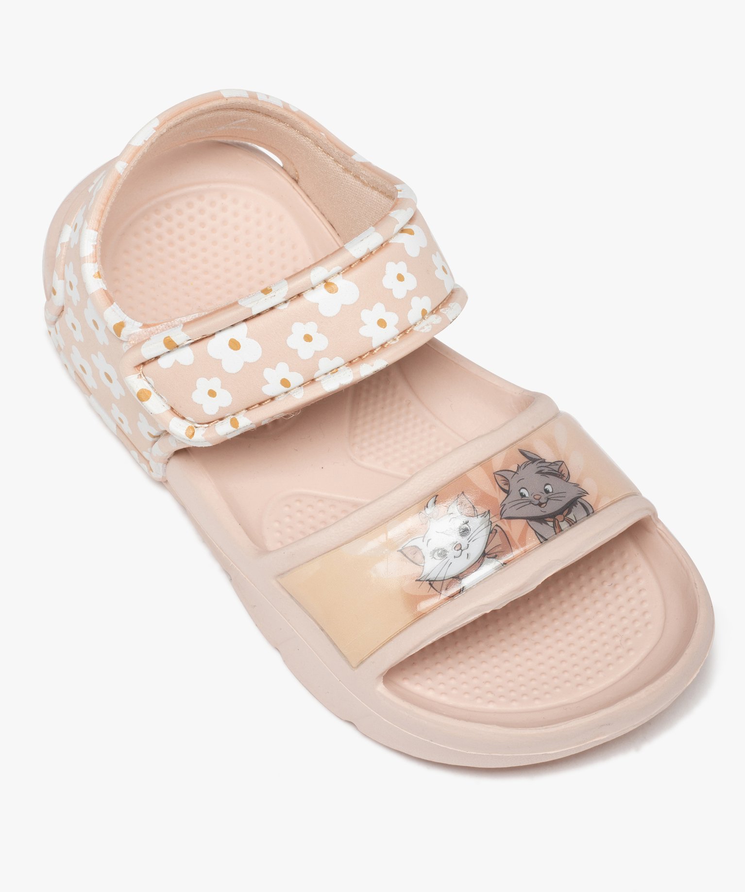 Tongs fille imprimées - Aristochats rose | GEMO