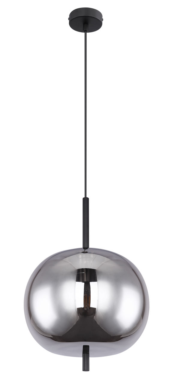 Globo Lighting - BLACKY - Hängeleuchte Metall schwarz, 1x E27