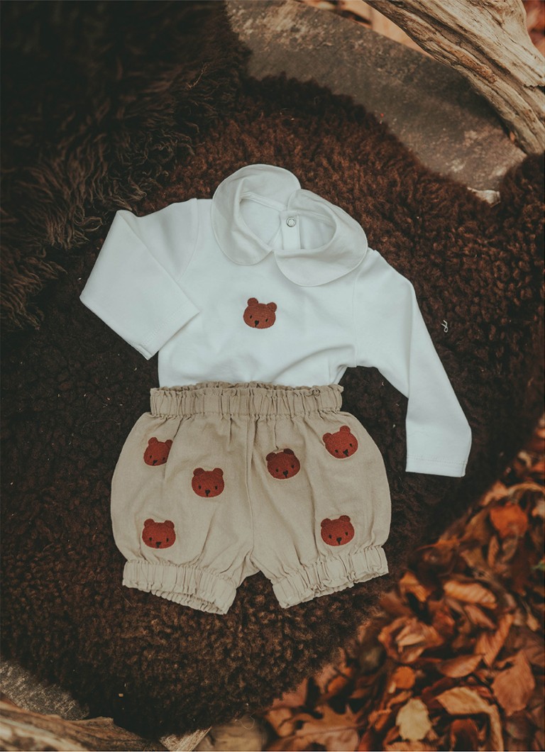 Lenjerie intimă din bumbac organic Donsje Amsterdam Carson Bear